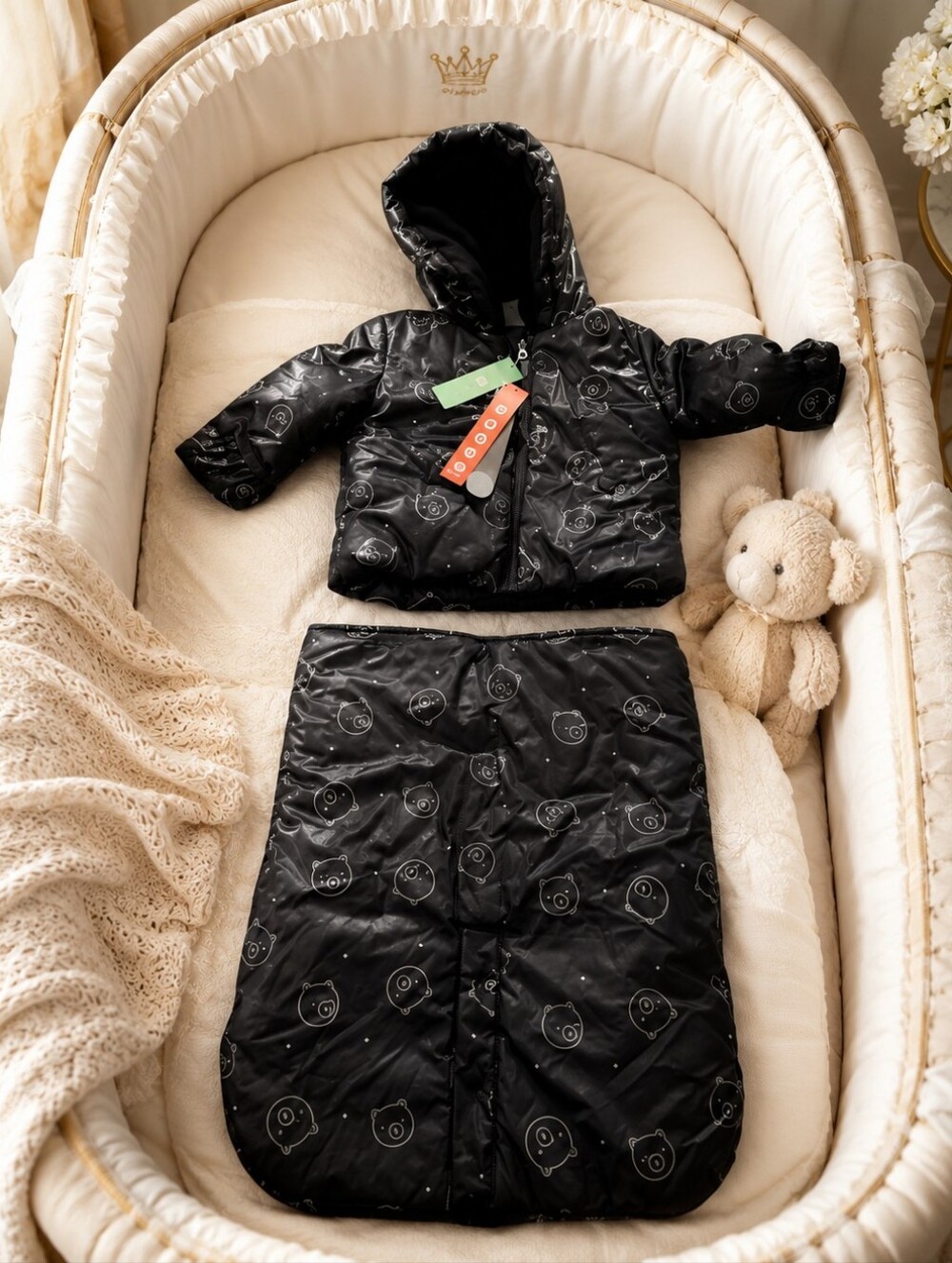 New Convertable Infant Snowsuit / Bunting